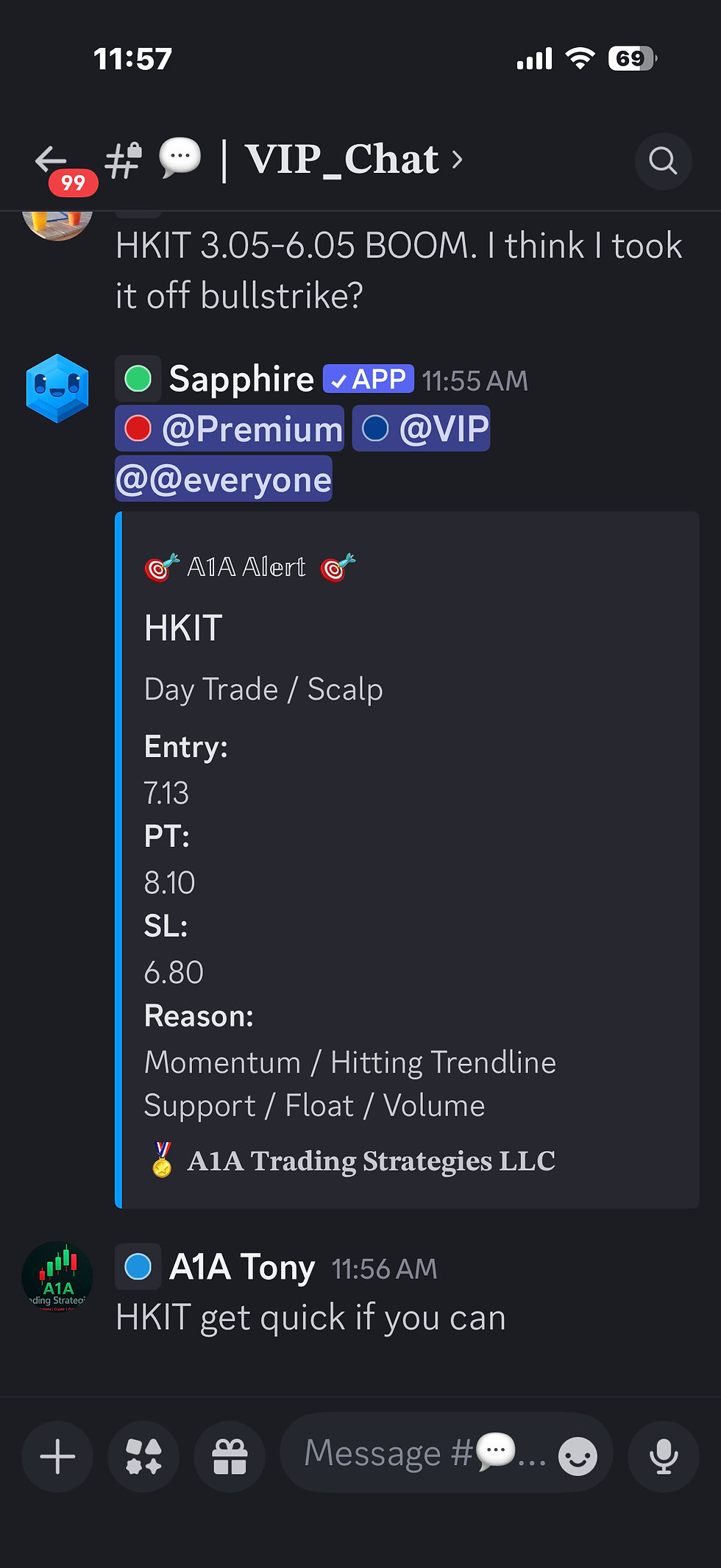 📈 Day Trading Alert 📈