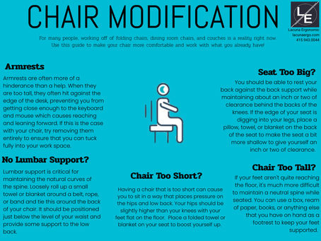At-Home Chair Modifications