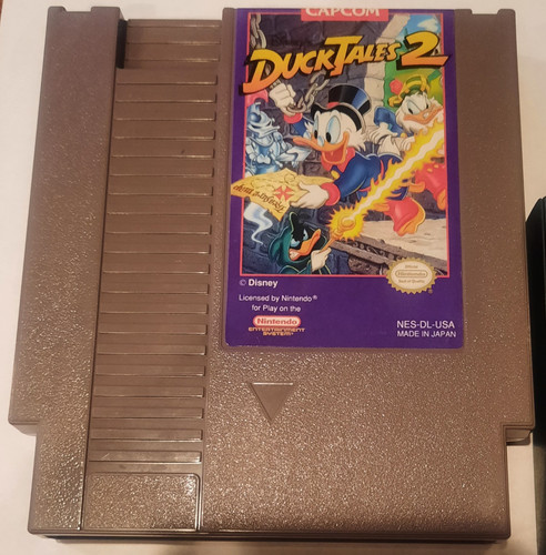 Jeu Duck Tales 2 Sur NES - Nintendo, Complet, Très Bon état, Cartouche Vintage