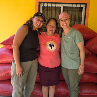 Blanca! She and her husband, Enfrain, hosted us in their house