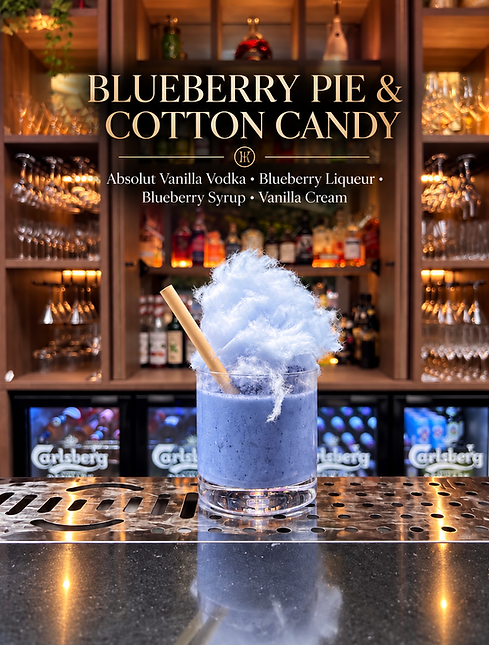 Kura cocktail Blueberry