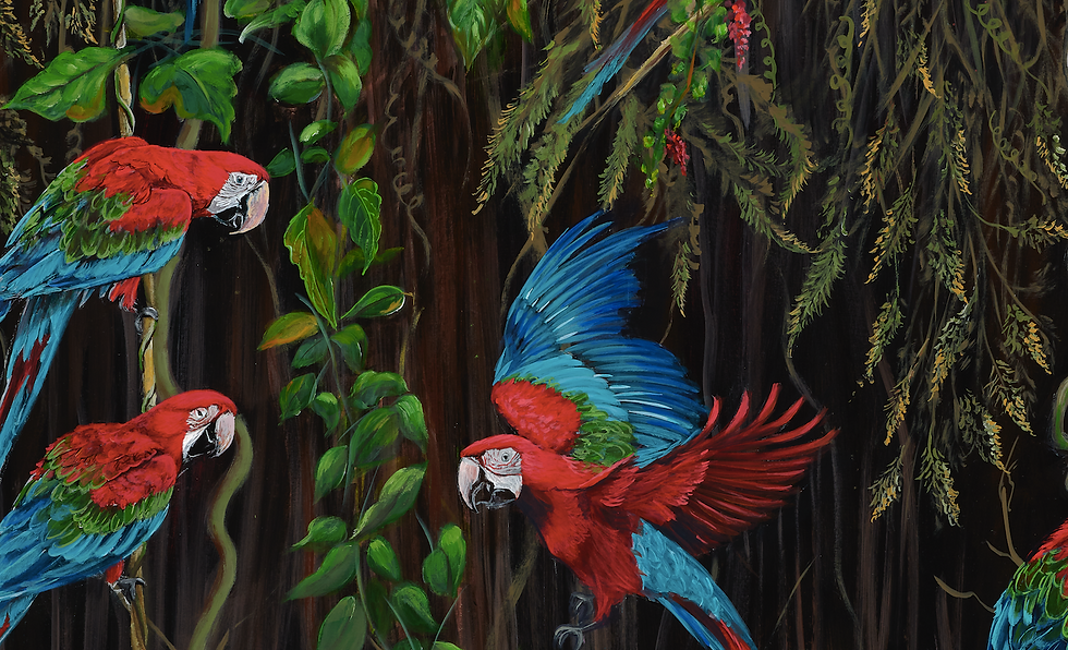 Miniaturbild: Rainforest Retreat FRAMED