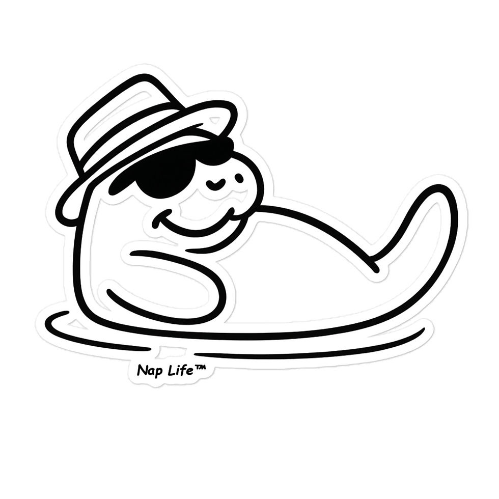 Thumbnail: Manatee bubble-free sticker