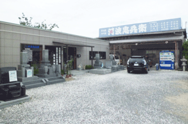 有限会社河波忠兵衛外観