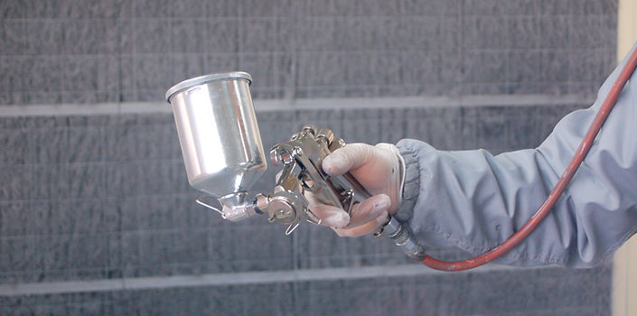 液体ガラス塗装