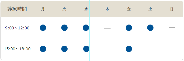 診療時間