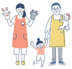 保育士2人と園児