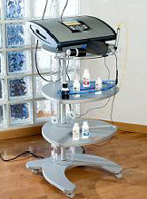 アクシダームの機械