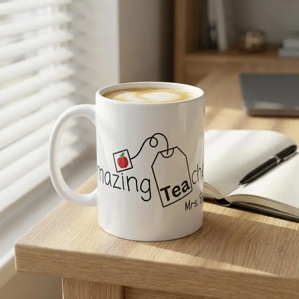 Thumbnail: Amazing Teacher Mug | Personalised Teacher Gift | Coffee & Tea Lover 