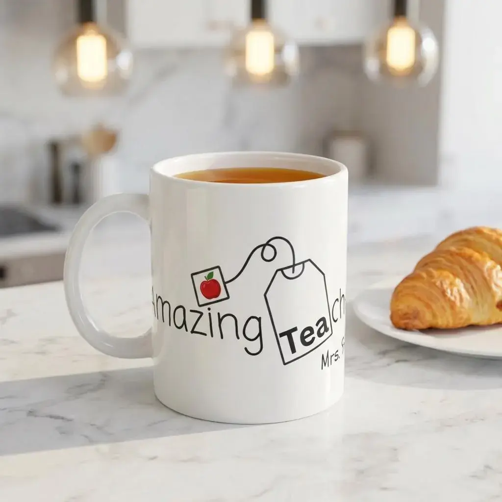 Amazing Teacher Mug | Personalised Teacher Gift | Coffee & Tea Lover