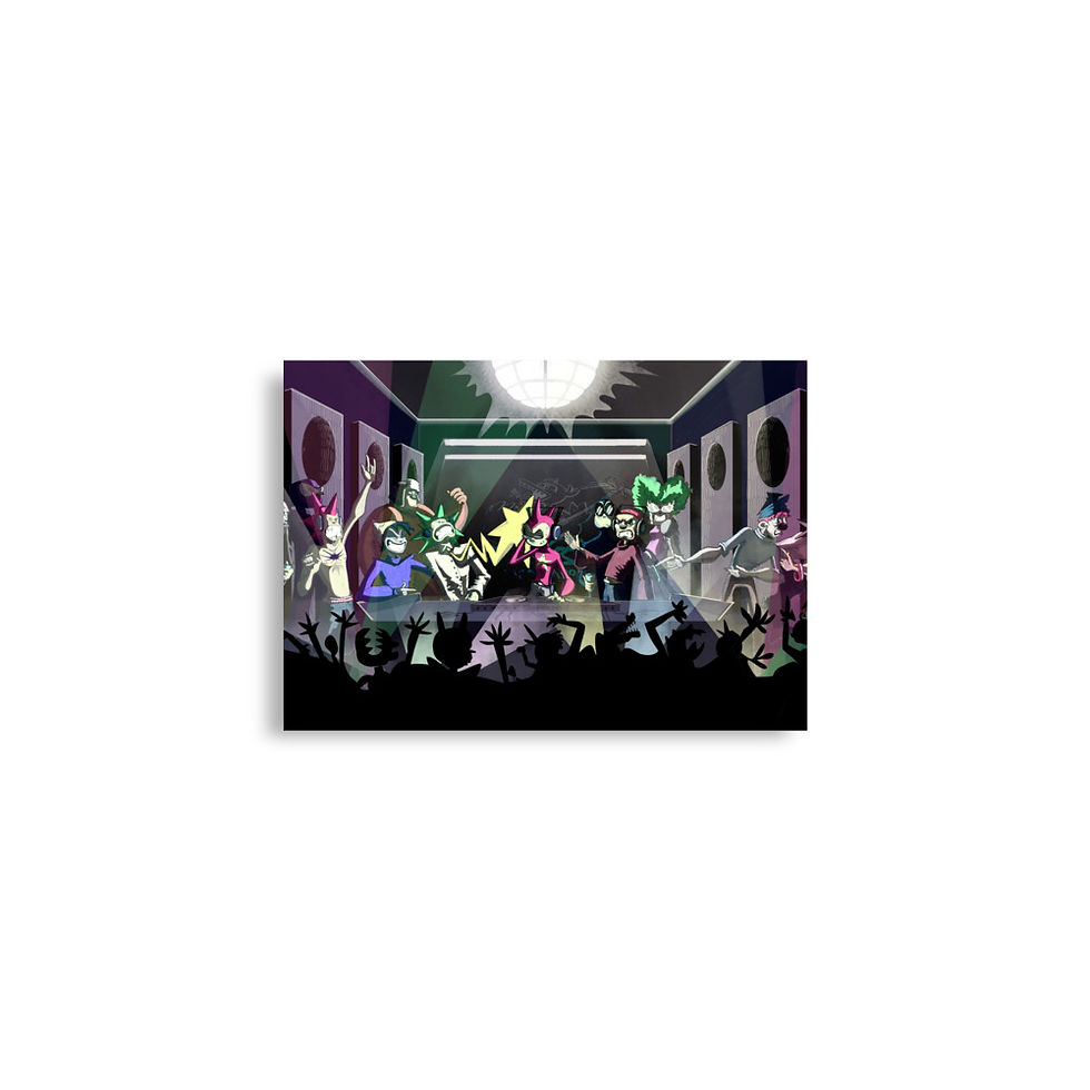 Thumbnail: The Last Dance (poster of original illustration(