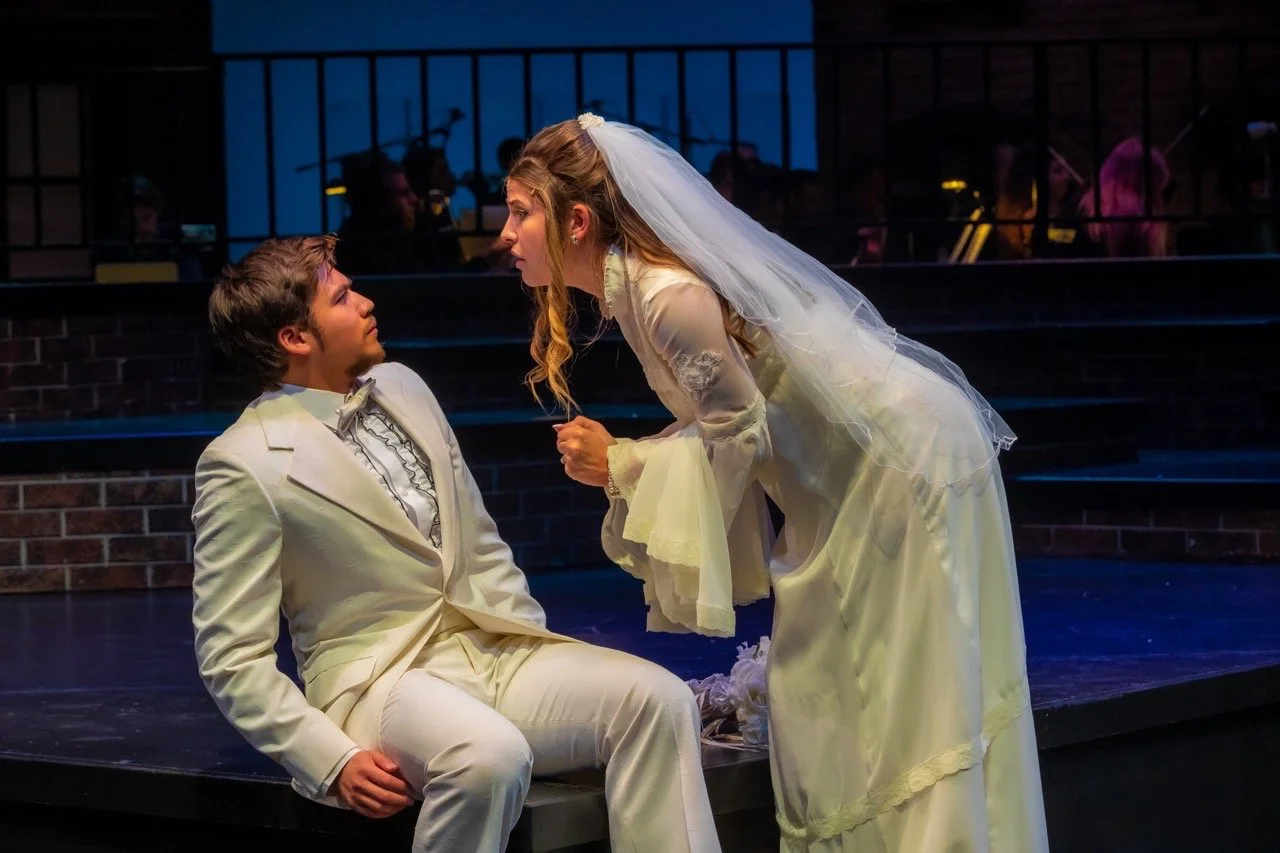 The set's view of intimacy from the outside looking in.