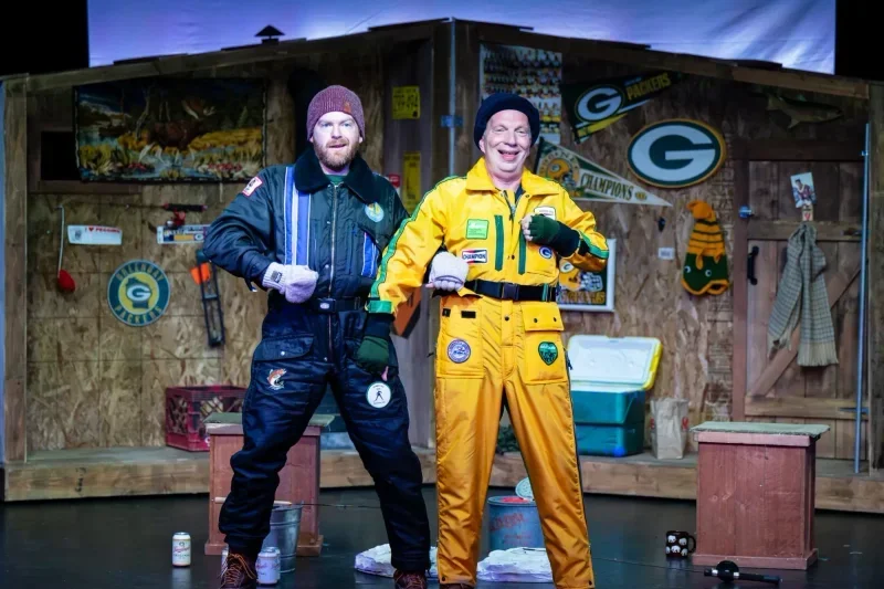 Guys on Ice scenic design