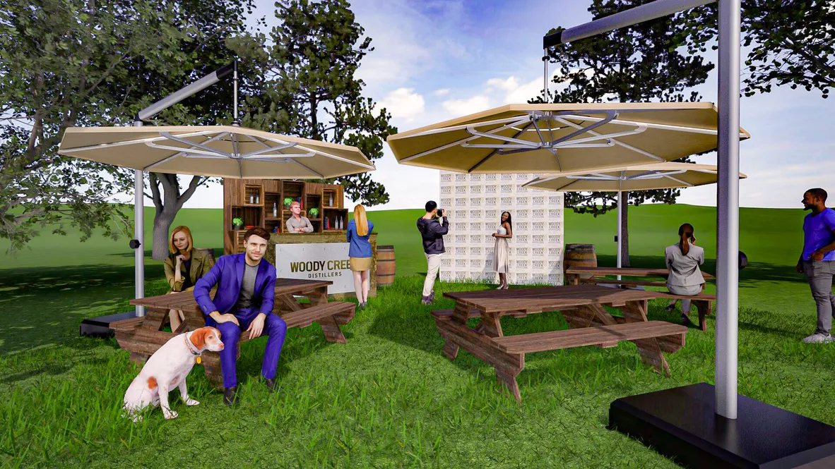 Woody Creek Distillery Activation