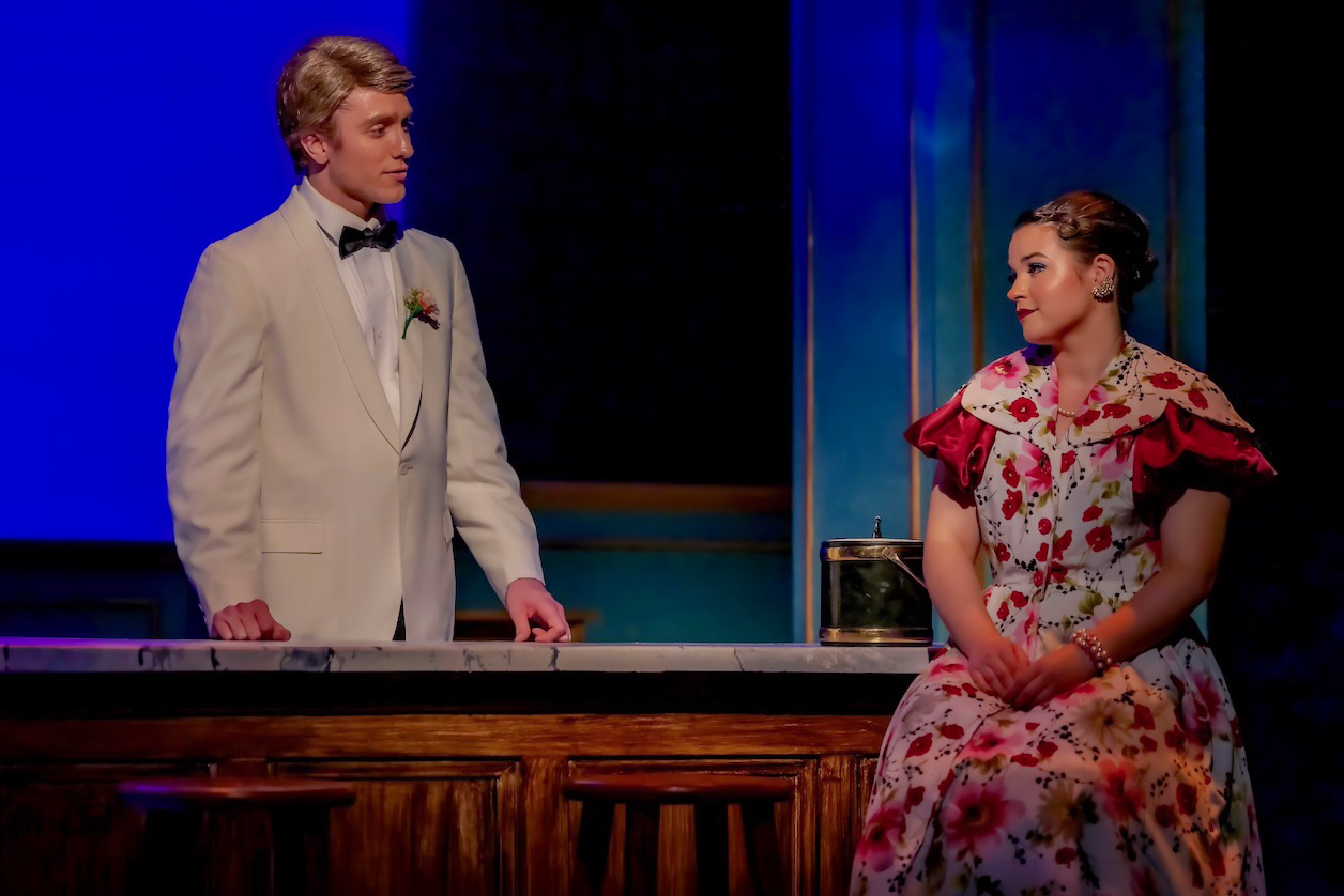 Scene emphasizing the integrated band and room layout in Cole.