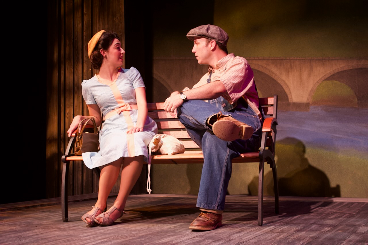 Last Train to Nibroc scenic design