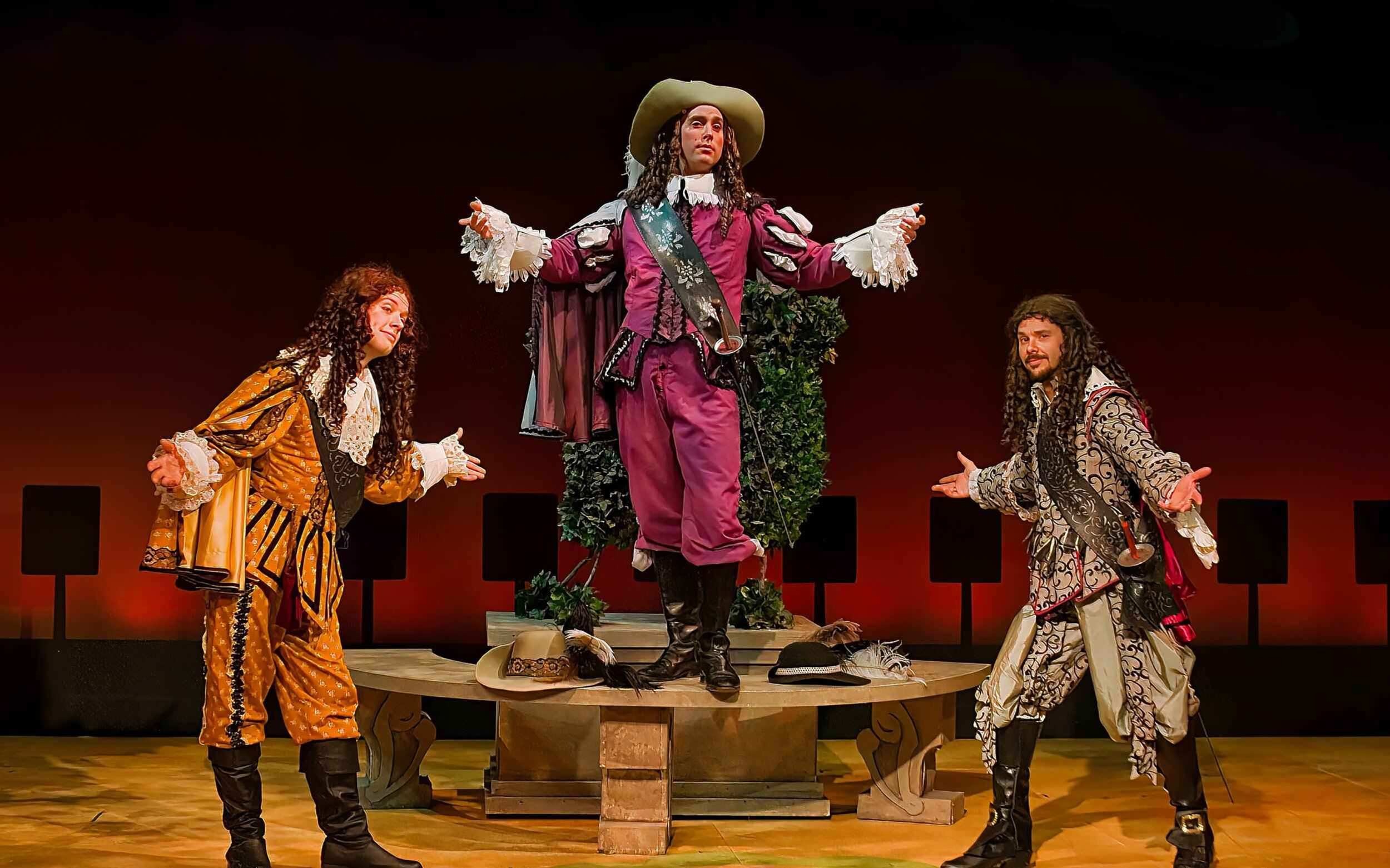 The Liar scenic design