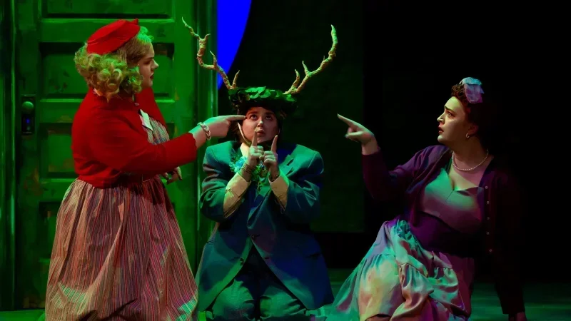The Merry Wives of Windsor scenic design