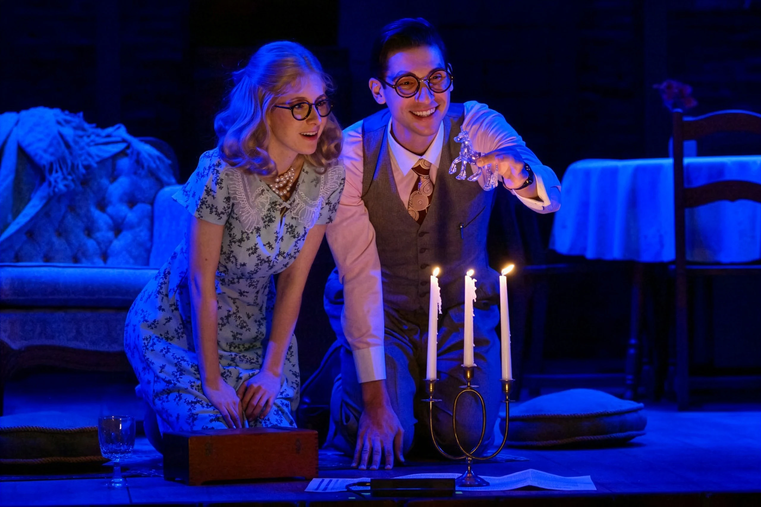 The Glass Menagerie scenic design