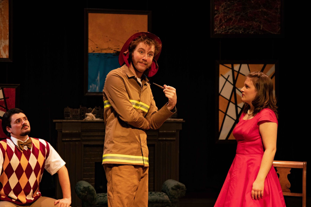 The Bald Soprano scenic design