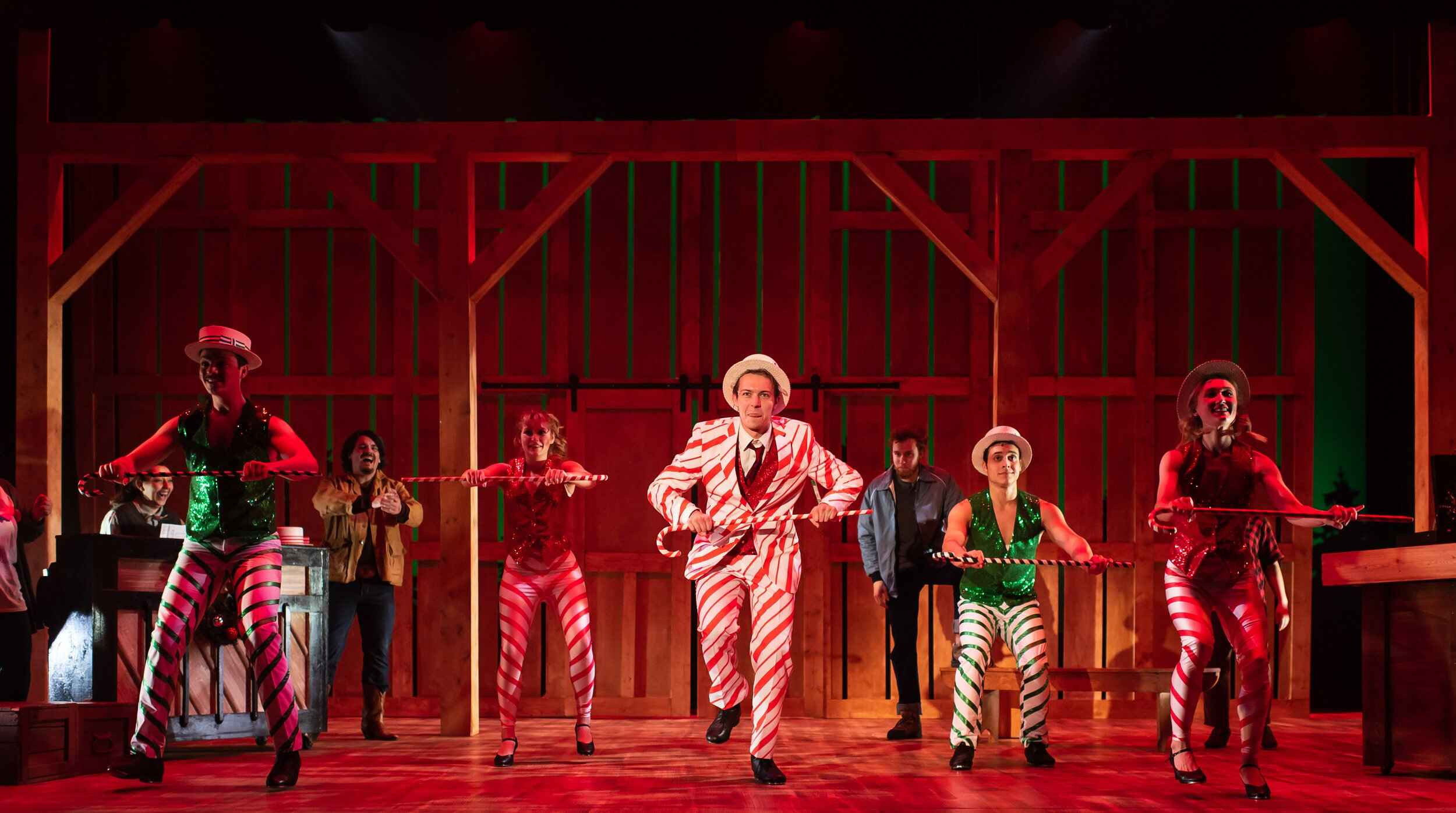 A Smalltowne Christmas scenic design