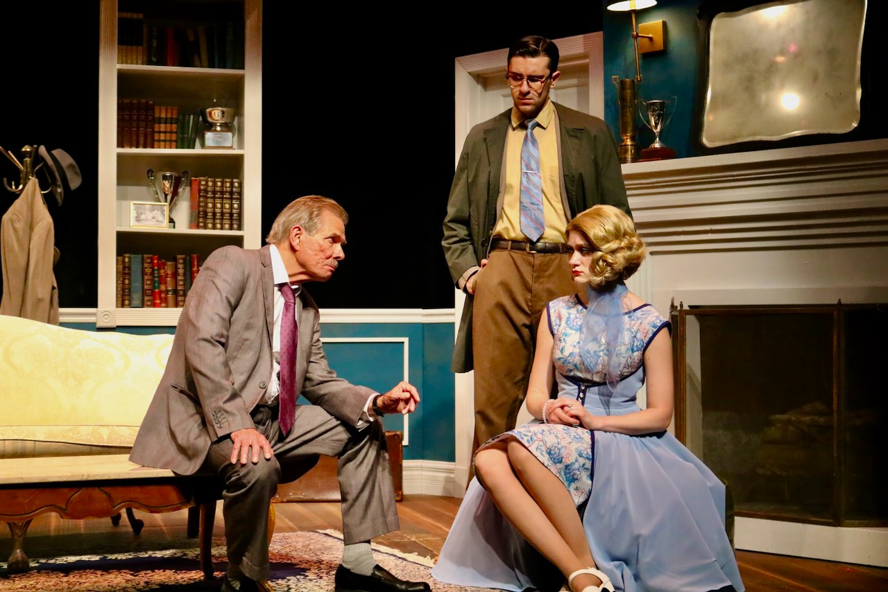 Dial “M” for Murder scenic design