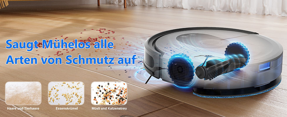 Thumbnail: PAMETNI ROBOT USISAVAČ - 8000Pa SNAGA