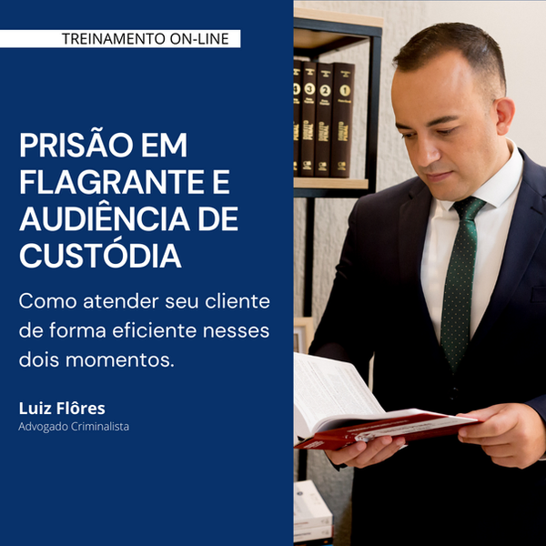 PRISÃO EM FLAGRANTE E AUDIÊNCIA DE CUSTÓDIA