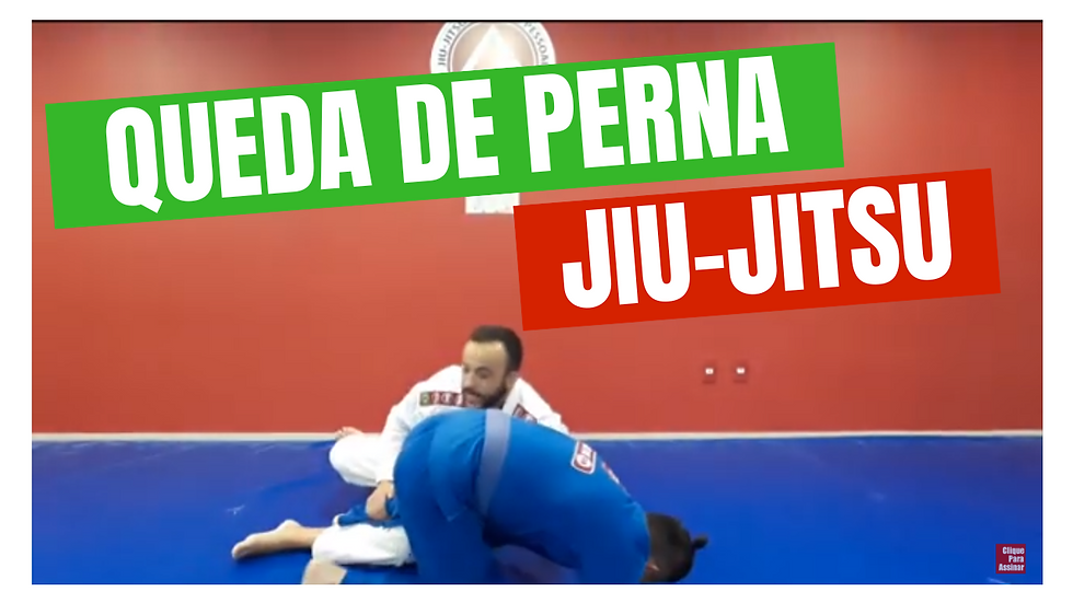 queda de perna jiu-jitsu