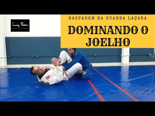 raspagem da guarda laçada jiu-jitsu