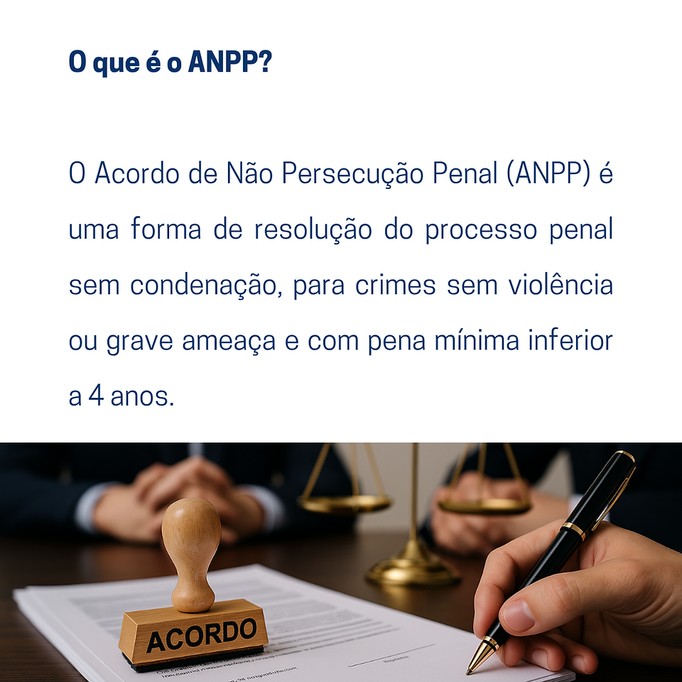 MP não oferece o ANPP