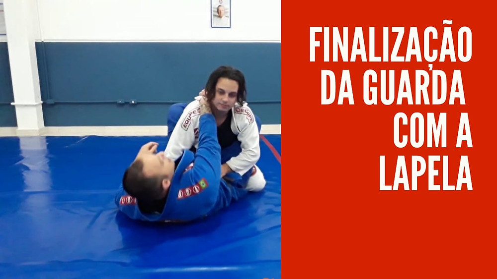 finalização da guarda fechada estrangulamento jiu-jitsu