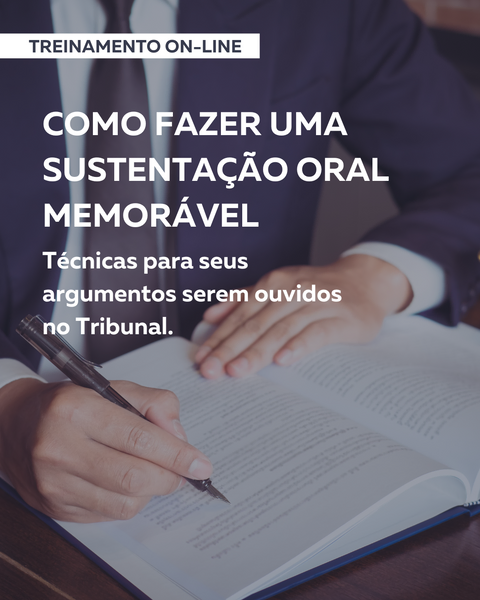 sustentação oral nos tribunais