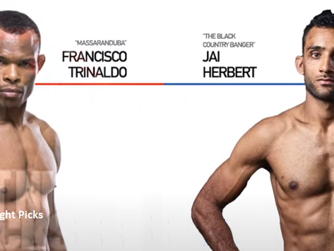 UFC Fight Island 3: Francisco Trinaldo Vs. Jai Herbert