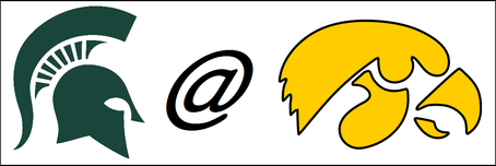 Dec 29 NCAAB Action: Michigan State Spartans @ Iowa Hawkeyes