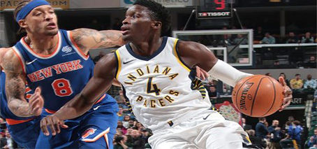 Trick or Treat Day NBA Action: Indiana Pacers @ New York Knicks