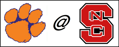 Feb 20 NCAAB Action: Clemson Tigers @ NC State Wolfpack