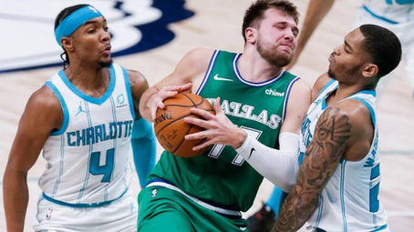 2020 NBA Action: Backing Luka with Limited Personnel at Charlotte, Wednesday