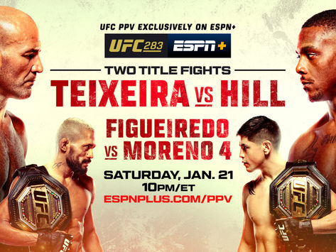 UFC 283: Glover Teixeira vs. Jamahal Hill