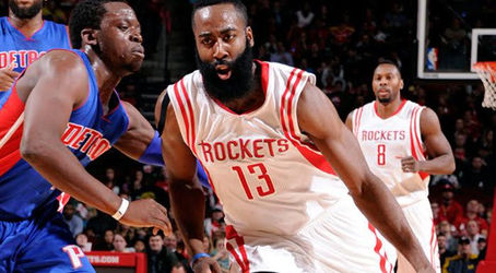 Nov 23 NBA Action: Houston Rockets @ Detroit Pistons