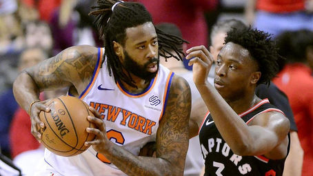 Mar 28 NBA Action: Toronto Raptors @ NY Knicks