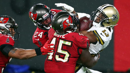 2020 NFL NFC Divisional Round: Tampa Bay Bucs @ New Orleans Saints