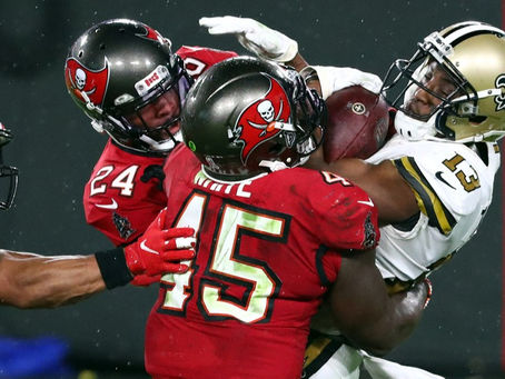 2020 NFL NFC Divisional Round: Tampa Bay Bucs @ New Orleans Saints