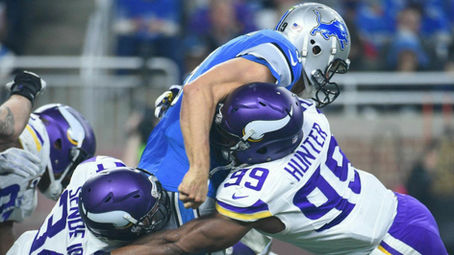 2020 NFL Week 17: Minnesota Vikings @ Detroit Lions