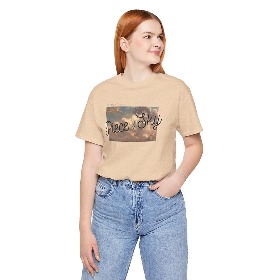 Thumbnail: Piece of Sky Unisex T-shirt