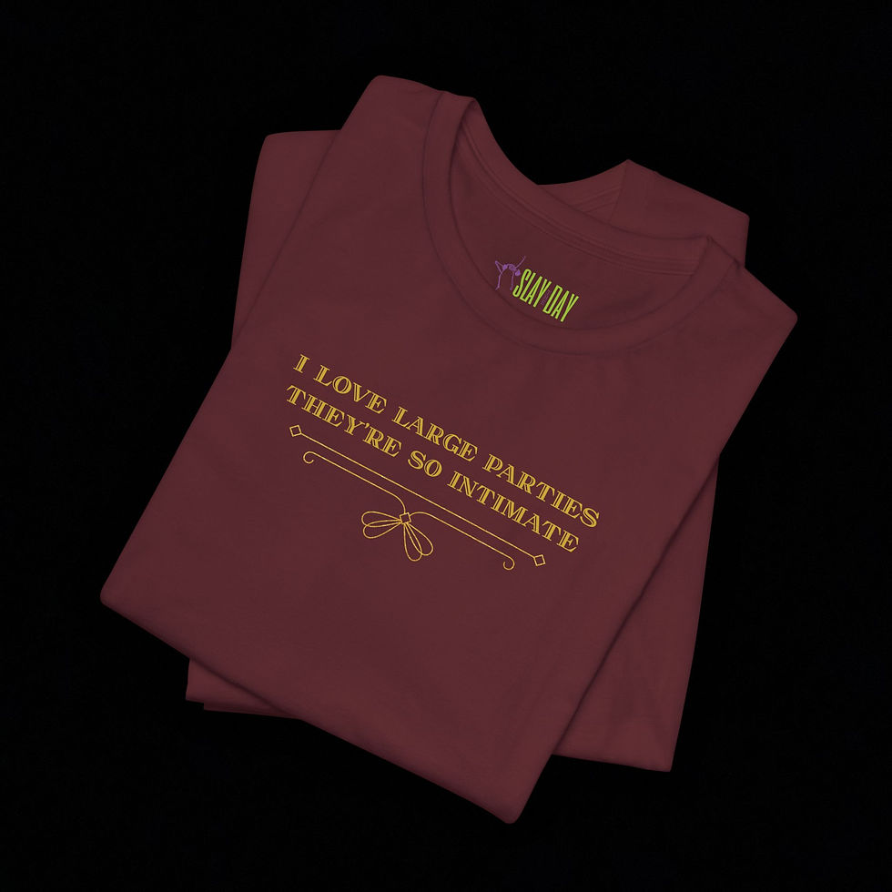 Thumbnail: I love Parties Unisex T-shirt