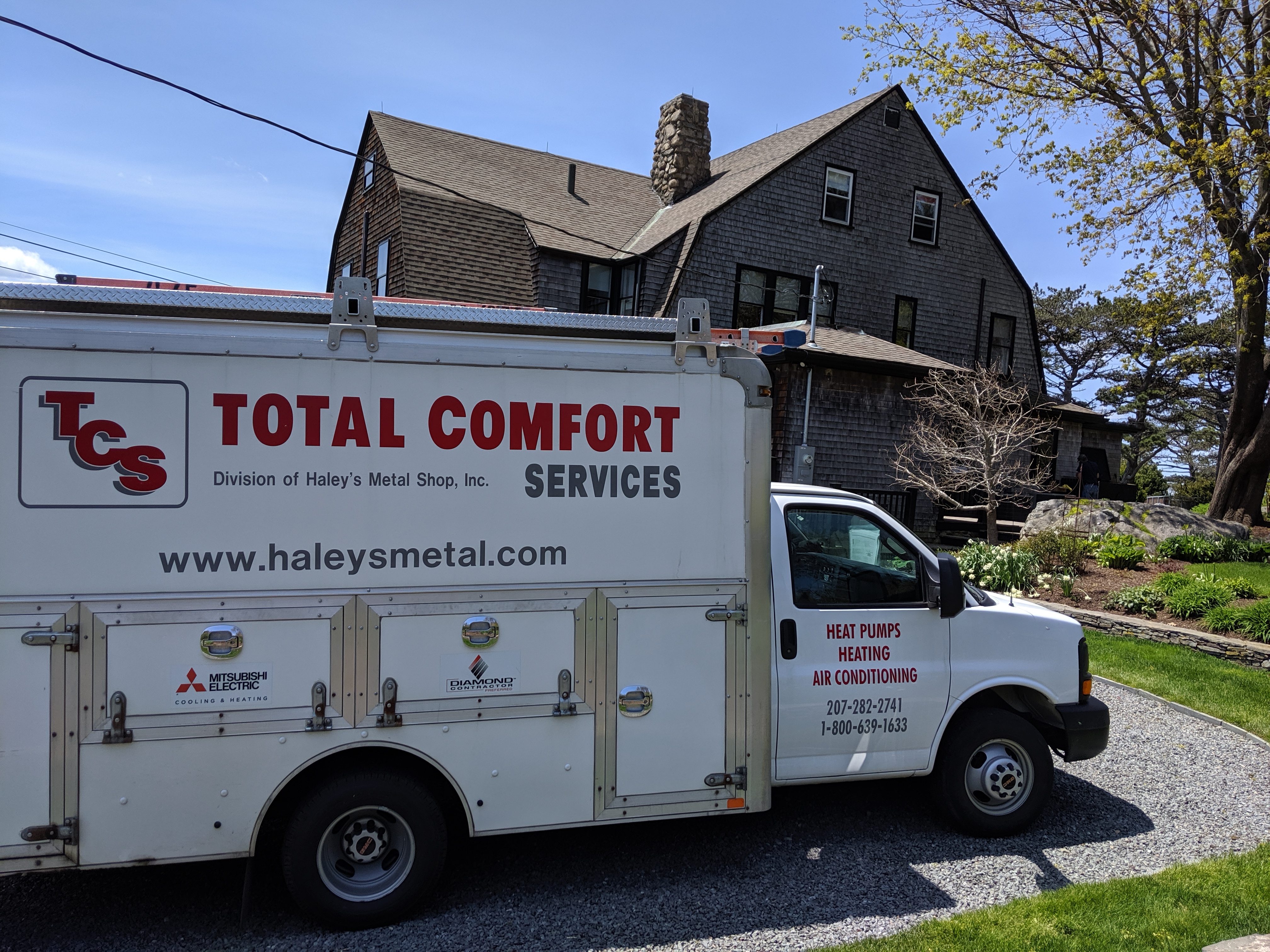 Hvac Service Installs Maine Haley S Metal Shop