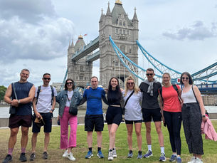 Veran takes on 10K Over 10 Bridges Walk, London.