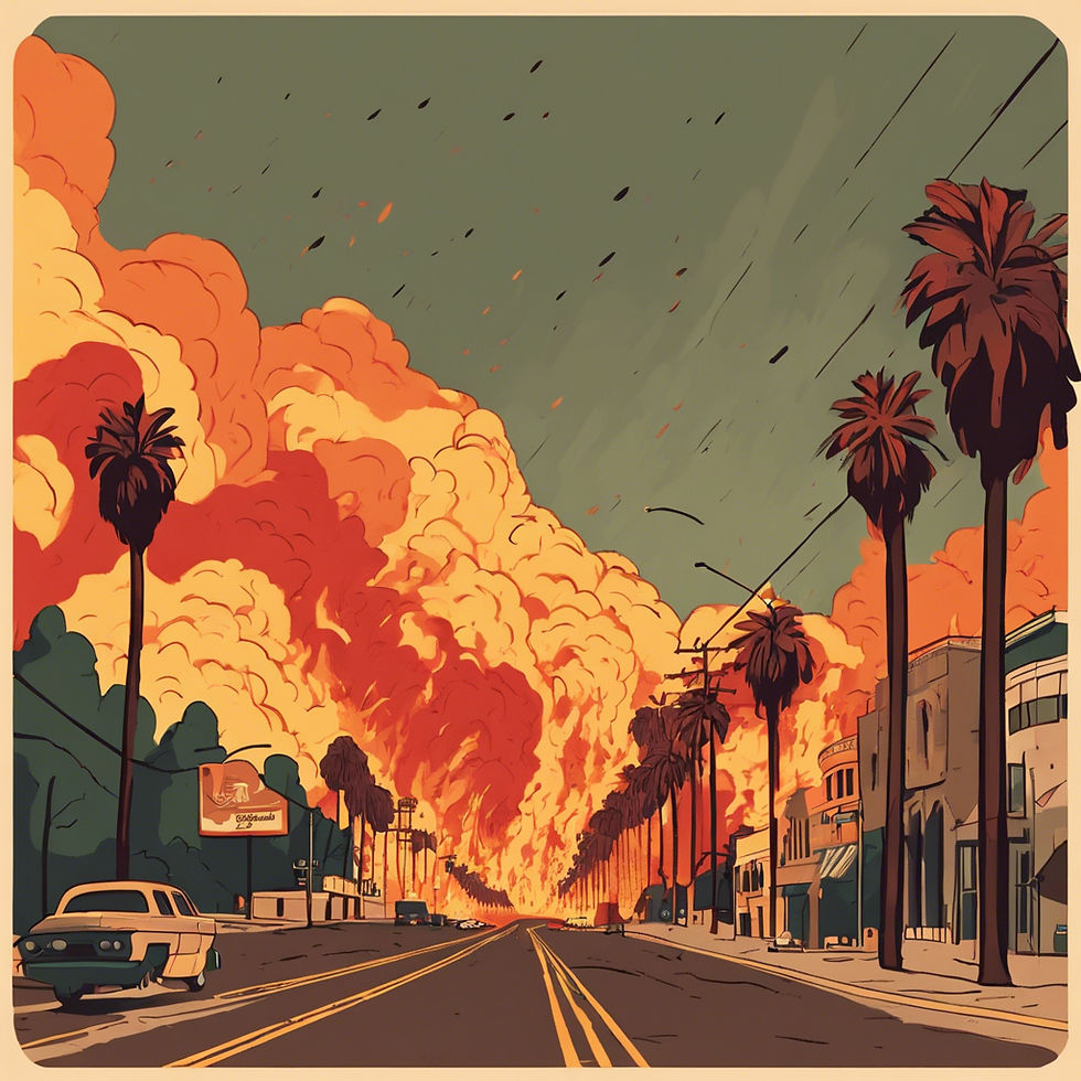 Los Angeles Fire Expands To Over 10,000 Acres, Thousands Evacuated | California Fire | N18G