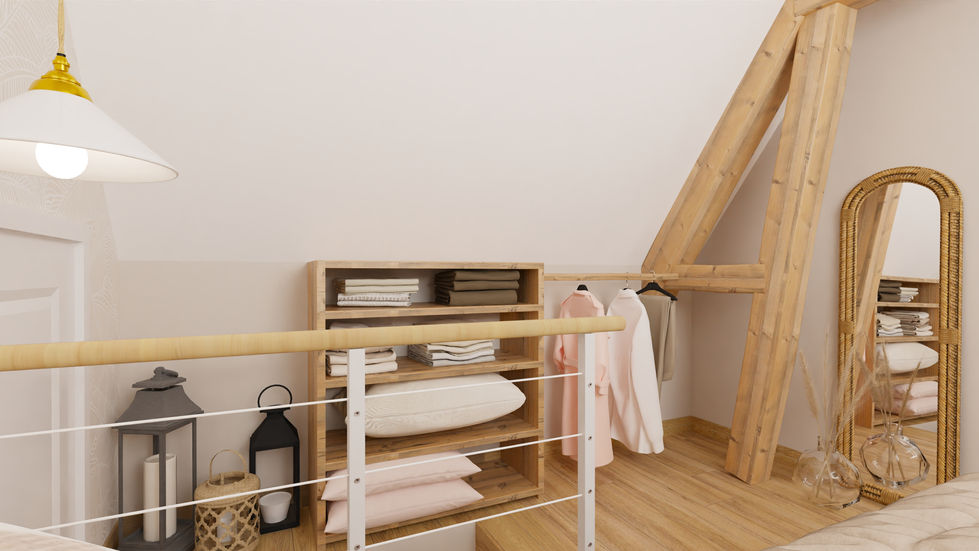 Chambre, logement atypique, poutre, bois, airbnb, vacances, soubassement,